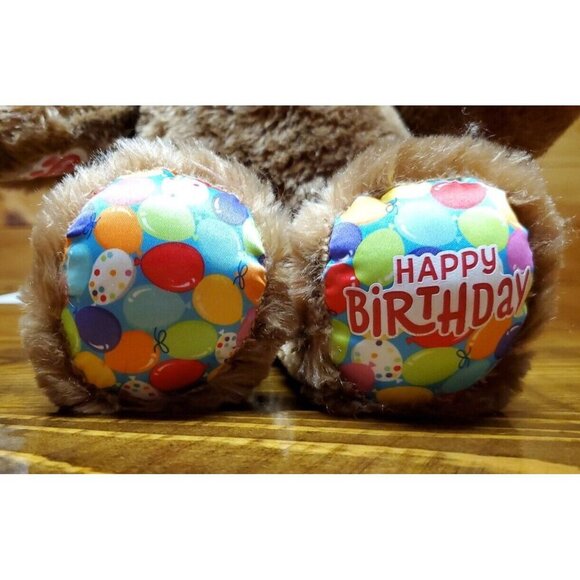 Build A Bear Happy Birthday Bear Plush 15" Stuffed Animal Teddy Bear BAB - Picture 4 of 11